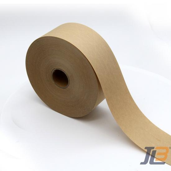 Heavy Duty Fiberglass Reinforced Wet Kraft Paper Carton Sealing Tape